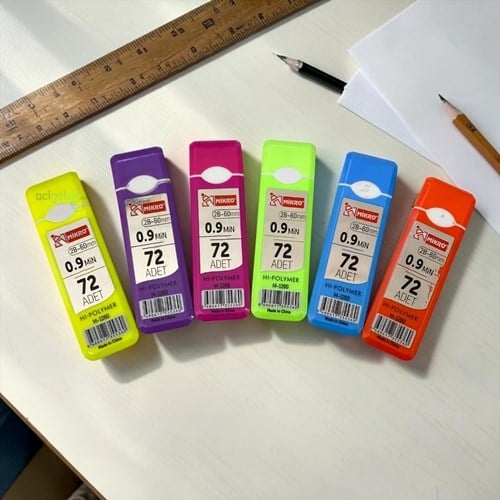 Mikro Kurşun Kalem Ucu 60 Mm 0.9 Mm 120li Min