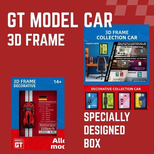Mini Gt Apollo Intensa Emozione (ıe) Çerçeveli Metal Model Araba Dekoratif Koleksiyon