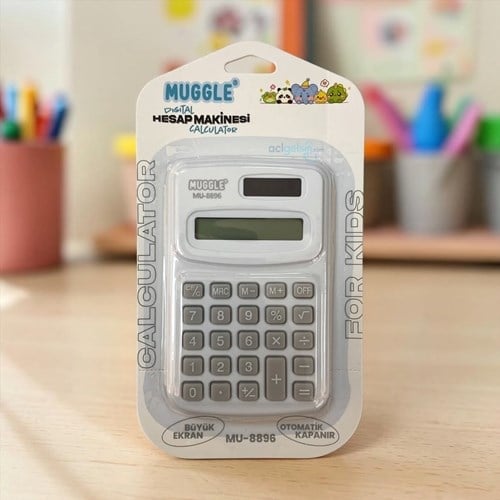 Muggle Digital Mini Hesap Makinesi (8digit) Mu-8896