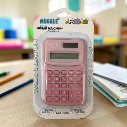 Muggle Digital Mini Hesap Makinesi (8digit) Mu-8896