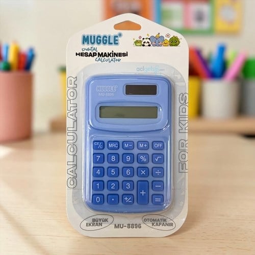 Muggle Digital Mini Hesap Makinesi (8digit) Mu-8896