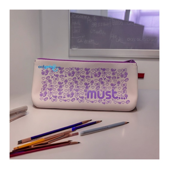 Must Silikon Kalem Çantası Dizayn Pastel Renkler