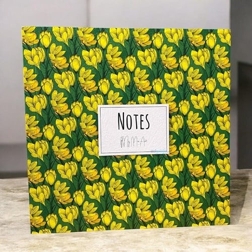 My Mia Art Kır Çiçeği Kenar Baskılı Defter