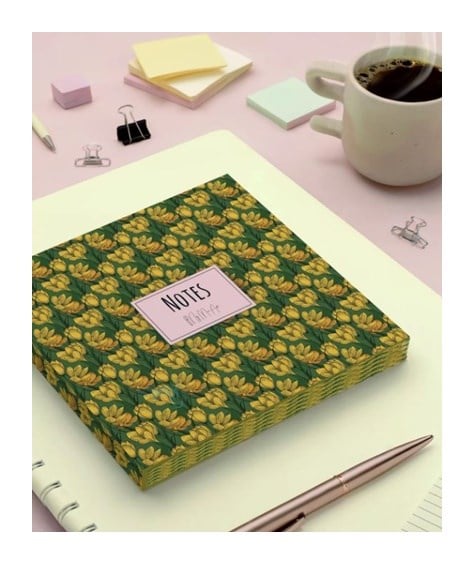 My Mia Art Kır Çiçeği Kenar Baskılı Defter