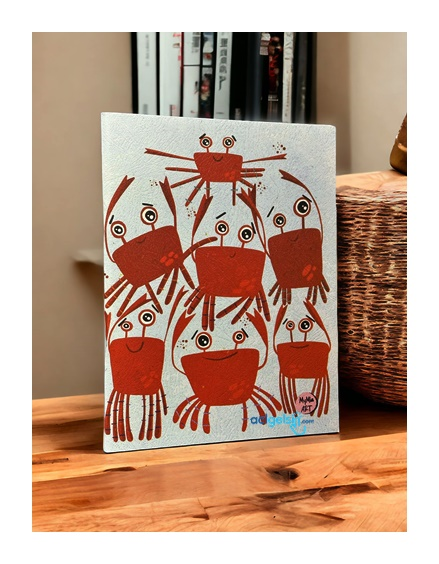 My Mia Art Yengeç Defter