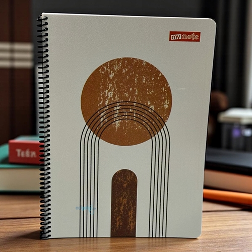 Mynote Nature Sipiralli Pp Kapak 80 Yaprak A4 Kareli Defter