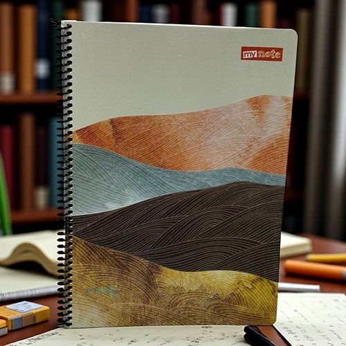 Mynote Nature Sipiralli Pp Kapak 80 Yaprak A4 Kareli Defter