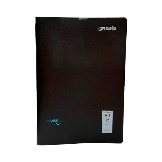 Mynote Text Neon Defter A4 80 Yaprak Çizgisiz