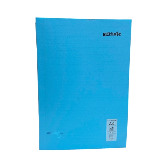 Mynote Text Pastel Defter A4 40 Yaprak Çizgili