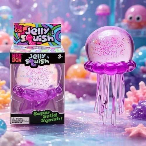 Needoh Jelly Squishy Ahtapot Nice Cube