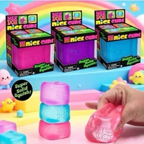Needoh Jelly Squishy Küp Nice Cube