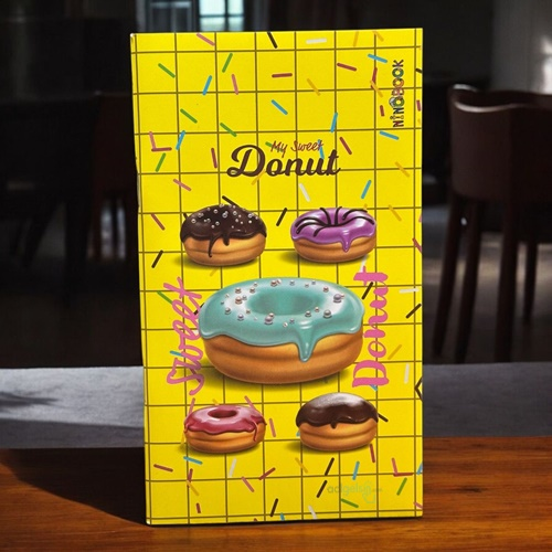 Ninobook Mixed Doughnuts Not Defteri 96 Yp.çizgisiz