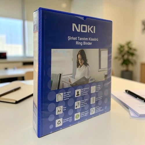 Noki Şirket Tanıtım Klasörü 2 Halkalı 5 Cm