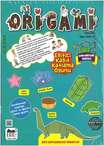 Origami Dergisi Eğitici Kağıt Katlama Oyunu 2026/25