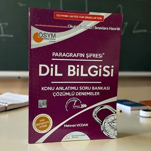 Paragrafın Şifresi Dil Bilgisi Konu Anlatımlı Soru Bankası Paragrafın Şifresi Yayınları