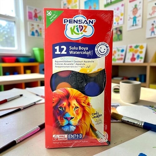 Pensan Kidz 12 Li Suluboya