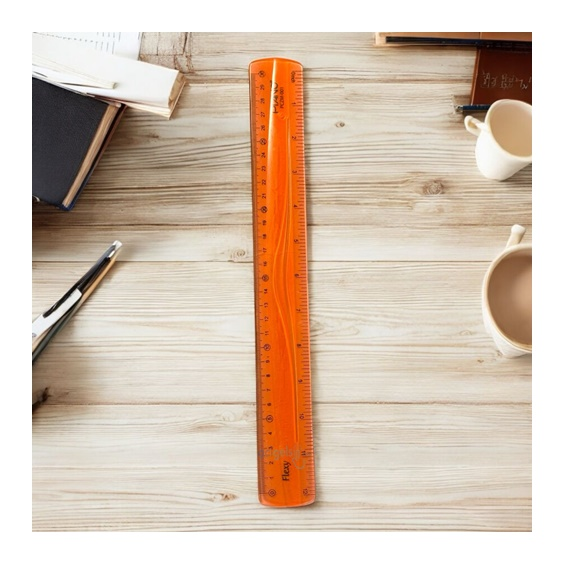 Pıano Flexible Kırılmaz Esnek Cetvel 30cm