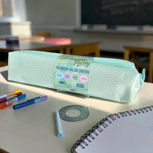Piano Purity Mat Dokulu Eva Kalem Kutusu Kareli Seri