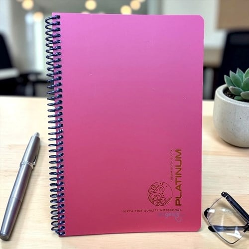 Platınum 17x24 Sipiralli Pp Kapak Defter 100yp Çizgili