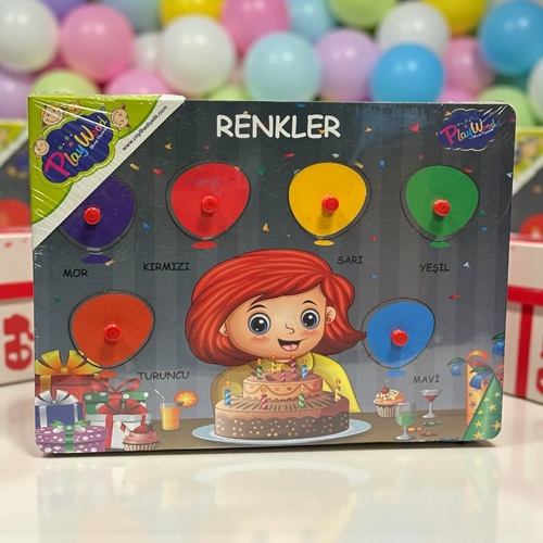 Playwood Ahşap Tutmalı Renkler