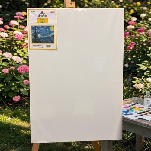 Pramid Boyamaya Hazır Tuval 35x50 Cm