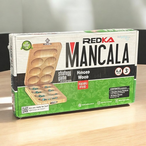Redka Kapaklı Ahşap Mangala