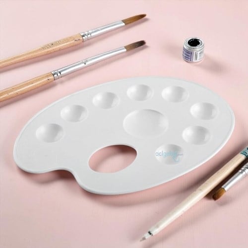 Resim Paleti Öğrenci Oval Godeli 20 Cm