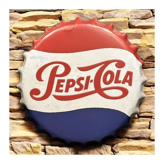 Retro Pepsi Cola Model Metal Pano