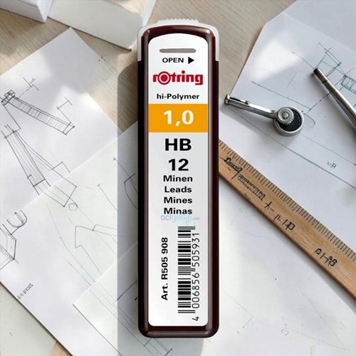 Rotring Hı-polymer Versatil Kalem Ucu Min 1mm Hb