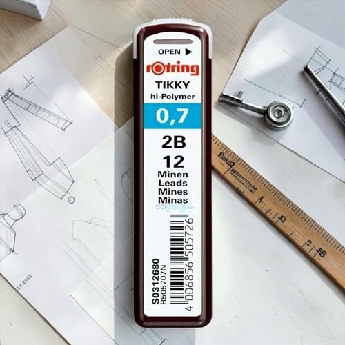 Rotring Hı-polymer Versatil Kalem Ucu Min 07mm 2b
