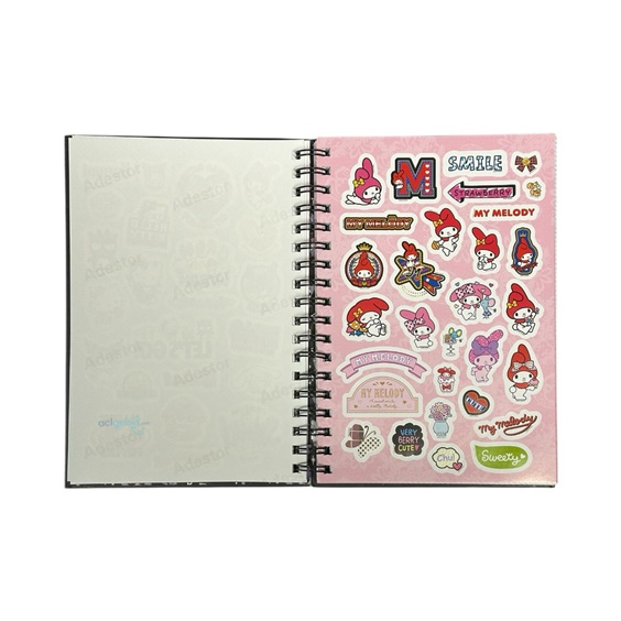 Sanrio Hello Kitty Spiralli Daily Planner Stickerli Konuşan Ajanda