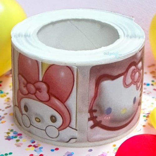 Sanrio Hello Kitty Ve Arkadaşları Rulo Sticker
