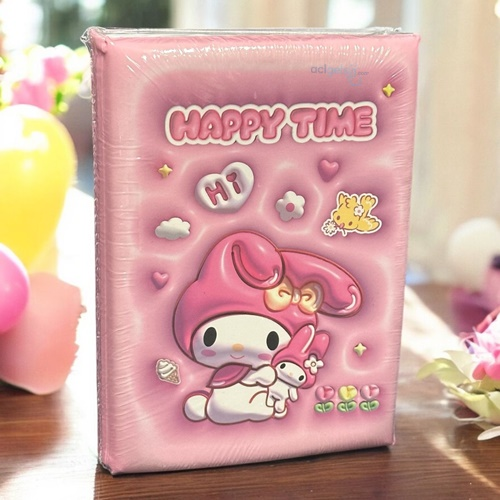 Sanrio Karakterler Yumuşacık Pofuduk Kapak Not Defteri