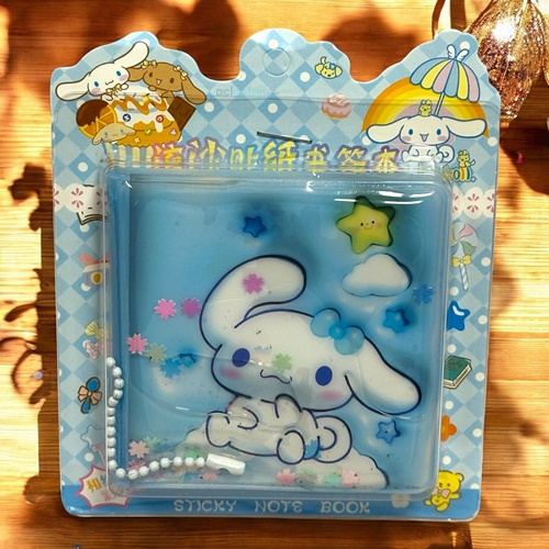 Sanrio Karakterleri Askılı Sulu Not Defteri