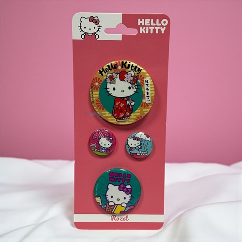 Sanrio Kuromi 4'lü Karışık Boy Rozet