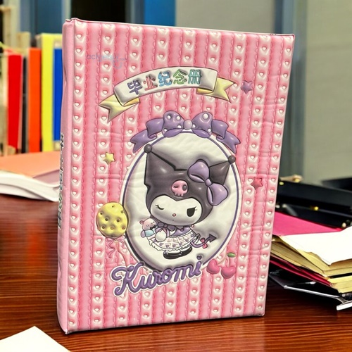 Sanrio Kuromi A4 Yumuşak Kapaklı Seperatörlü Dosya