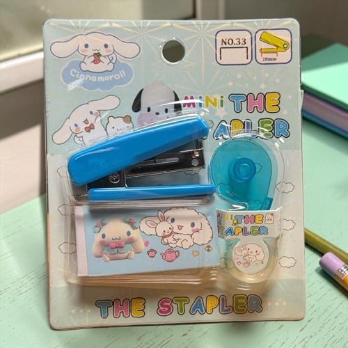 Sanrio Kuromi Mini Bant Makinası Zımba Ve Tel Seti