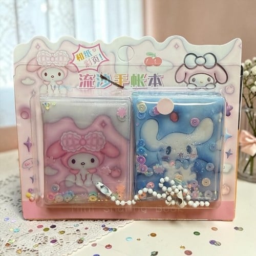 Sanrio Kuromi Sulu Kapak Askılı Mini Not Defteri