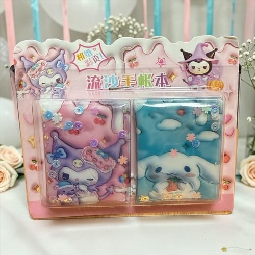 Sanrio Kuromi Sulu Kapak Askılı Mini Not Defteri