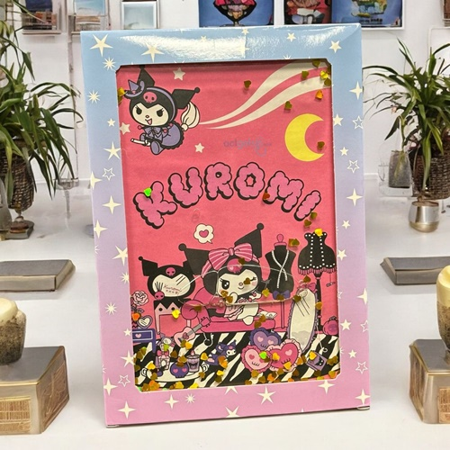 Sanrio Kuromi Sulu Kapak Not Defteri Çizgili