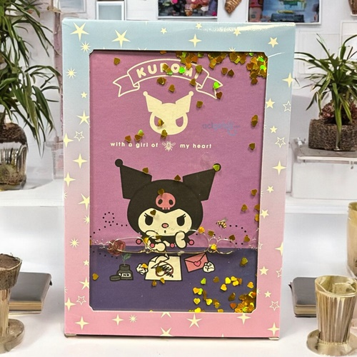 Sanrio Kuromi Sulu Kapak Not Defteri Çizgili