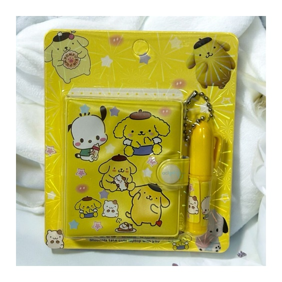 Sanrio Kuromi Ve Arkadaşları Kalemli Not Defteri