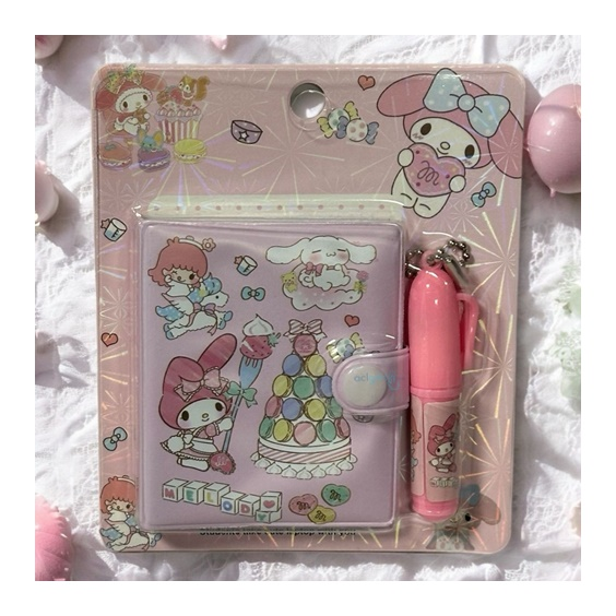 Sanrio Kuromi Ve Arkadaşları Kalemli Not Defteri