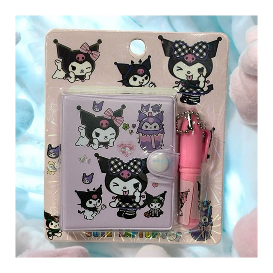 Sanrio Kuromi Ve Arkadaşları Kalemli Not Defteri