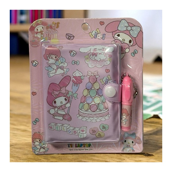 Sanrio Kuromi Ve Arkadaşları Kalemli Not Defteri