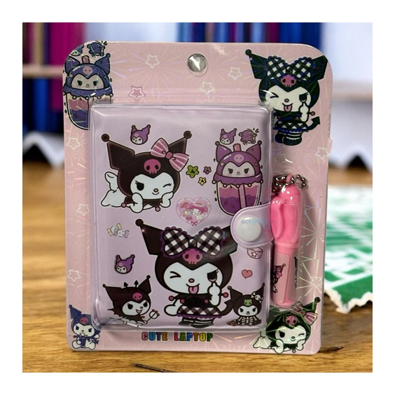 Sanrio Kuromi Ve Arkadaşları Kalemli Not Defteri