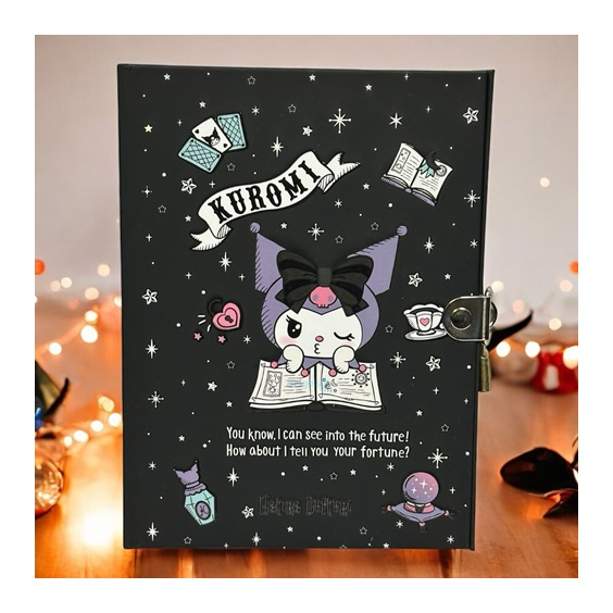Sanrio Kuromi Ve Arkadaşları Kilitli Hatıra Defteri