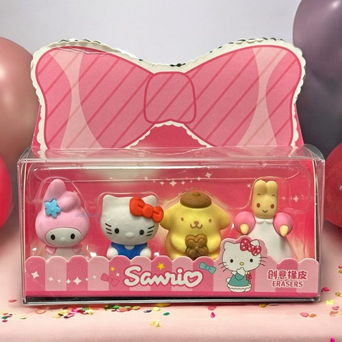 Sanrio Kuromi Ve Arkadaşları Sili Seti