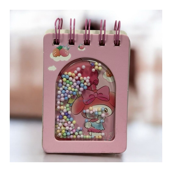 Sanrio Kuromi Ve Arkadaşları Sipralli Not Defteri Çizgili