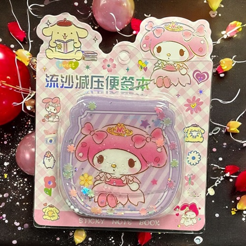 Sanrio Kuromi Ve Arkadaşları Sulu Kapak Askılı Not Defteri